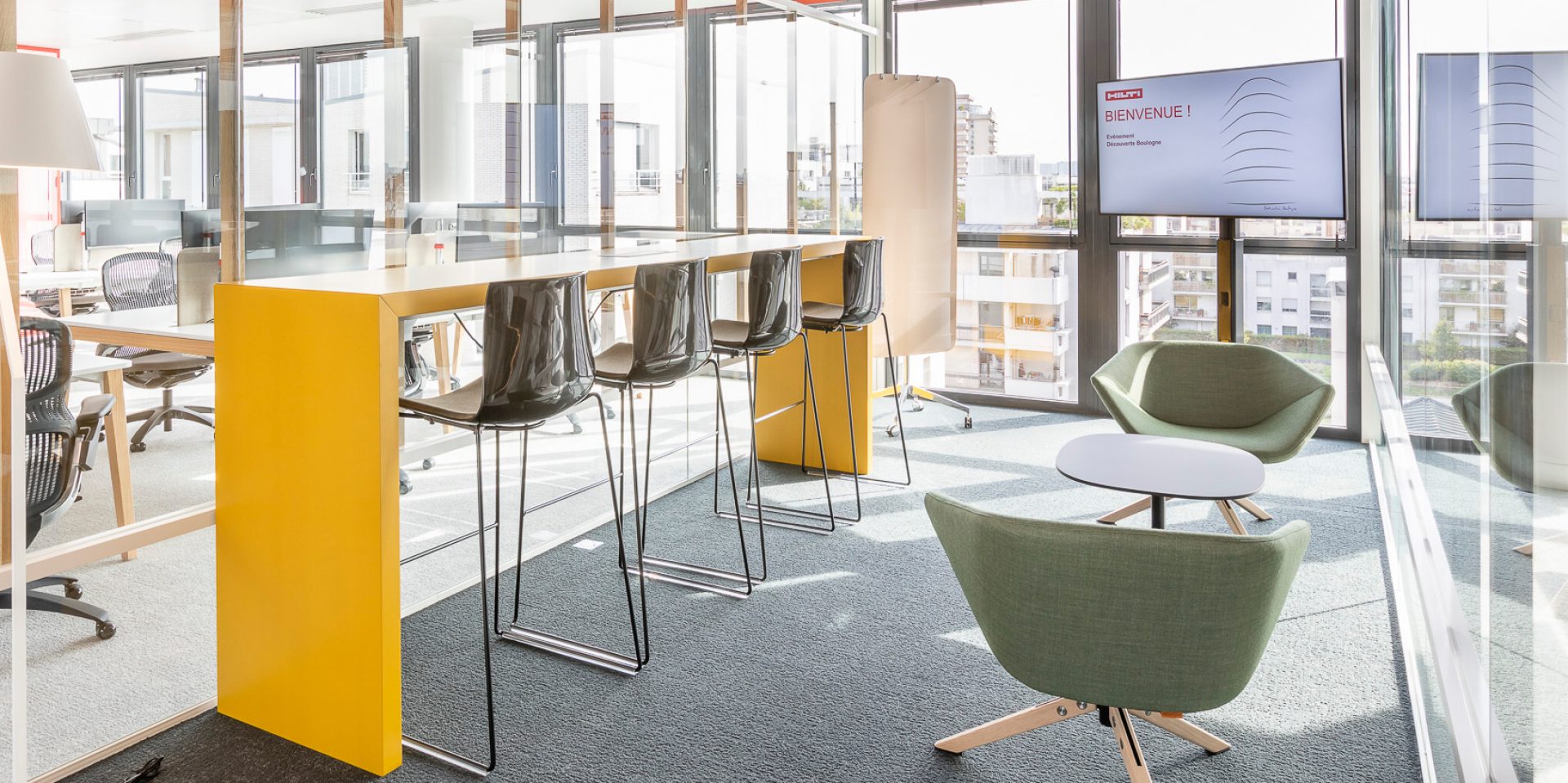 Espaces collaboratifs Hilti France