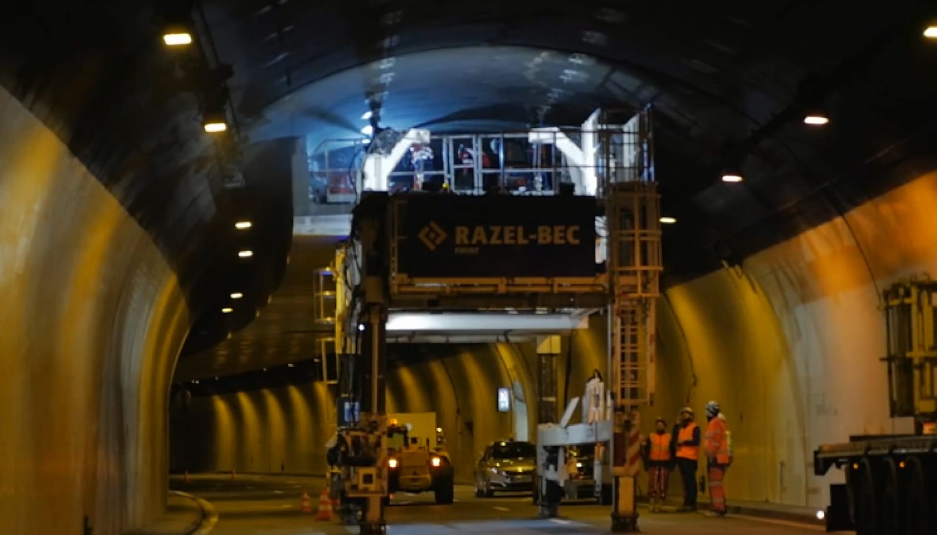Tunnel à Lyon