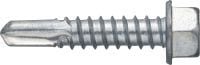 Vis métalliques autoperceuses S-MD 03FR Vis autoperceuse (acier au carbone zingué) sans rondelle pour fixations métal-métal d'épaisseur moyenne (jusqu'à 6 mm)