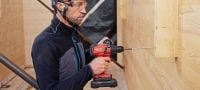 Vis à bois structurelle S-WWP-Z, tête à rondelle avec filetage partiel Vis à bois avec tête à rondelle et filetage partiel pour des assemblages bois-bois et bois-métal plus sûrs Applications 4